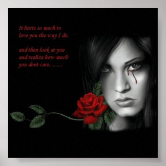 Poster Larmes sanglantes