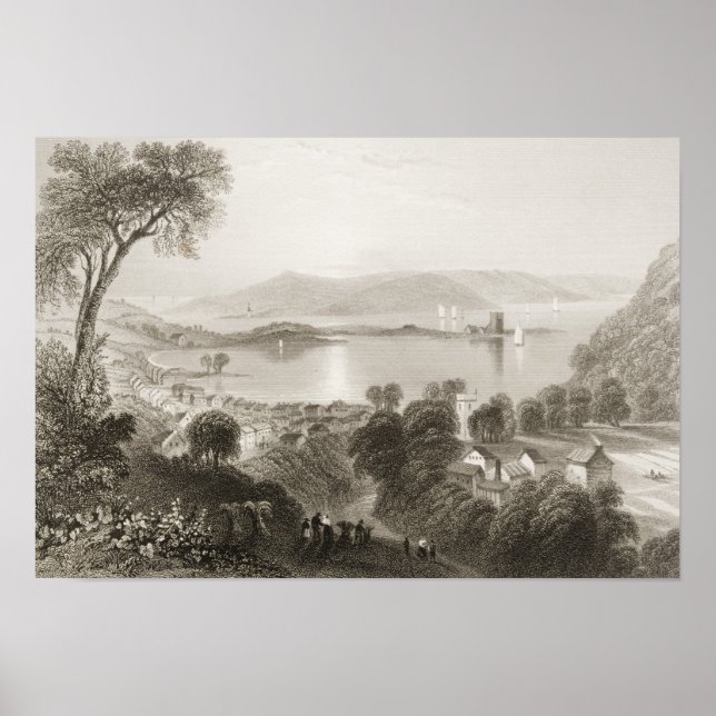 Poster Larne, County Antrim, Irlande du Nord (Devant)