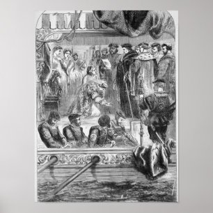 Poster L'arrestation d'Anne Boleyn