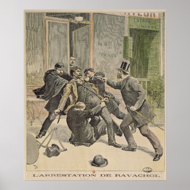 Poster L'arrestation de Ravachol (Devant)