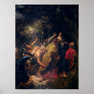 Poster L'arrestation du Christ dans les jardins, c.1628-3