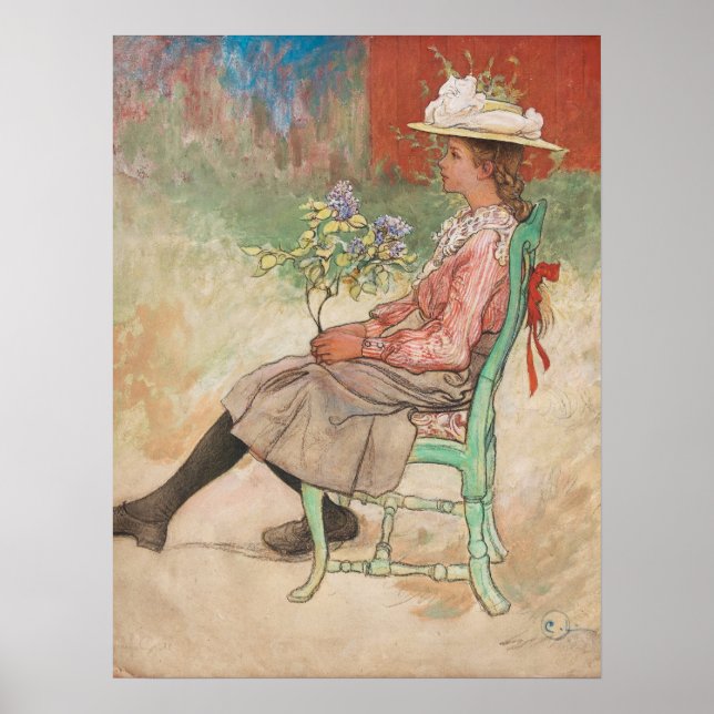 Poster Larsson - Dagmar Grill (Devant)