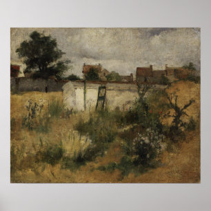 Poster Larsson - Étude de paysage de Barbizon 1919