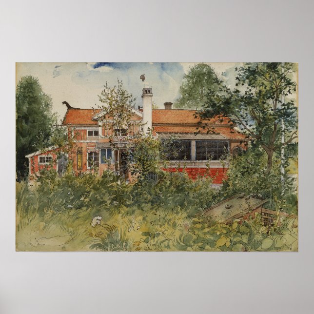 Poster Larsson - La Maisonnette (Extrait de A Home) (Devant)