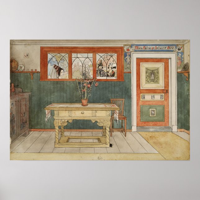 Poster Larsson - La Salle À Manger (D'Une Maison) (Devant)