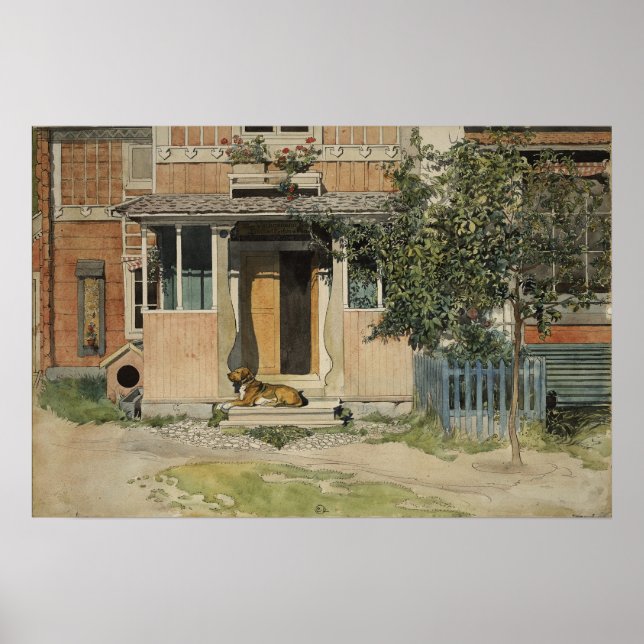 Poster Larsson - La Véranda (Extrait de A Home) (Devant)