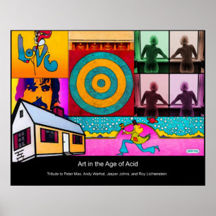 Poster L'art à l'ère de l'acide