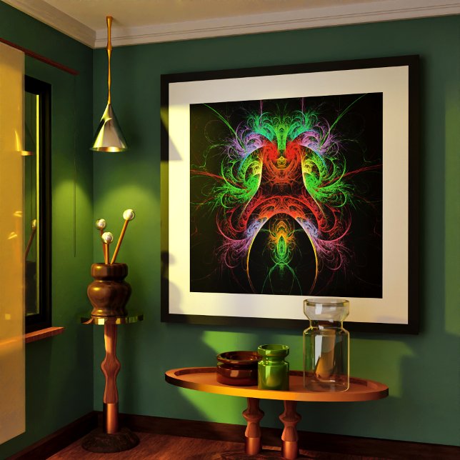 Poster L'art Abstrait du Carnaval (Carnaval Abstract Art Poster)