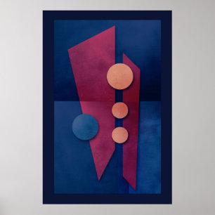 Poster L'art Abstrait "Imaginaire en grand"