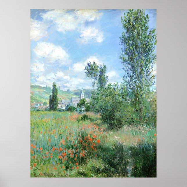 Poster l'art de Claude Monet (Devant)