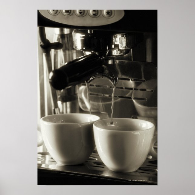 Poster L'art de faire du café frais / pourboire (Devant)