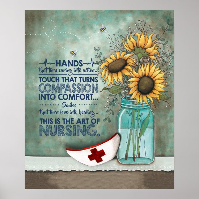 Poster L'Art De La Motivation Des Soins Infirmiers (Devant)