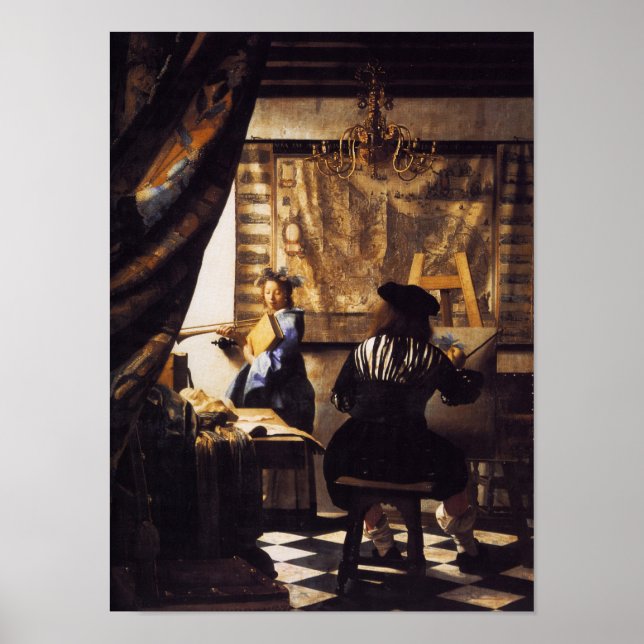 Poster L'art de la peinture (Devant)