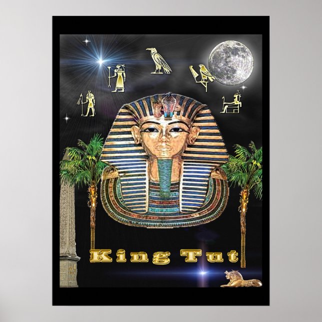 Poster L'art de l'affiche King Tut (Devant)