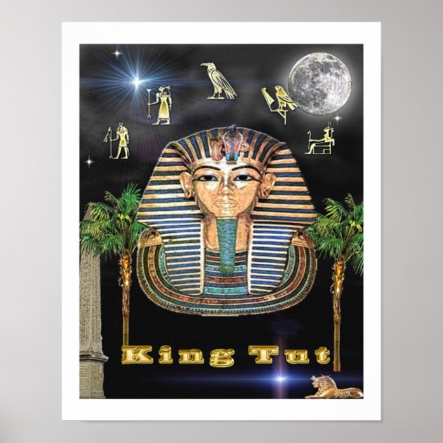 Poster L'art de l'affiche King Tut (Devant)