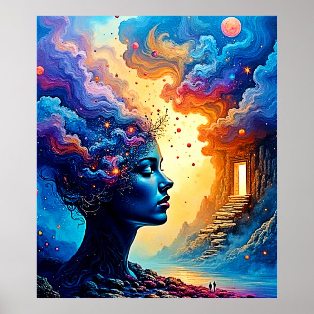 Poster L'art de l'esprit cosmique (Devant)