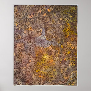 Poster l'art de Yayoi Kusama