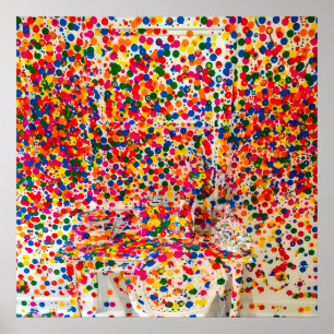 Poster l'art de Yayoi Kusama