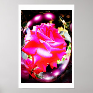Poster l'art des esprits de rose