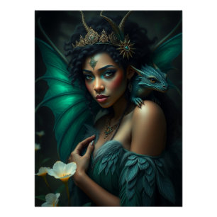 Poster L'art des fées de dragon