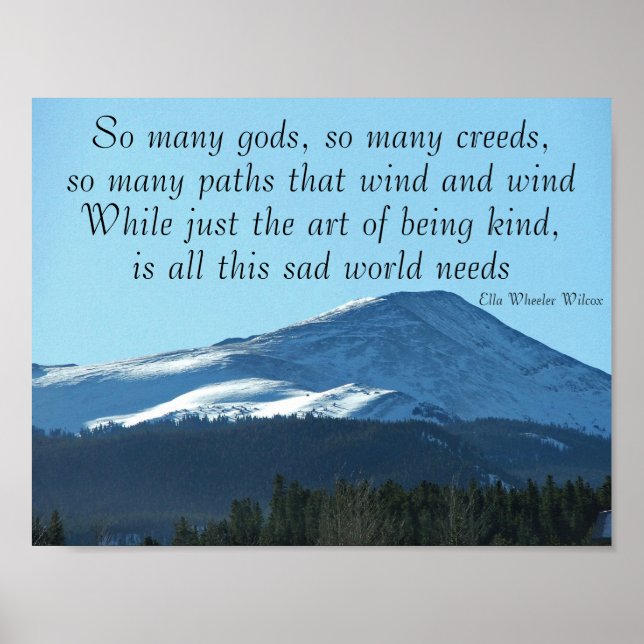 Poster L'art d'être gentil (Devant)