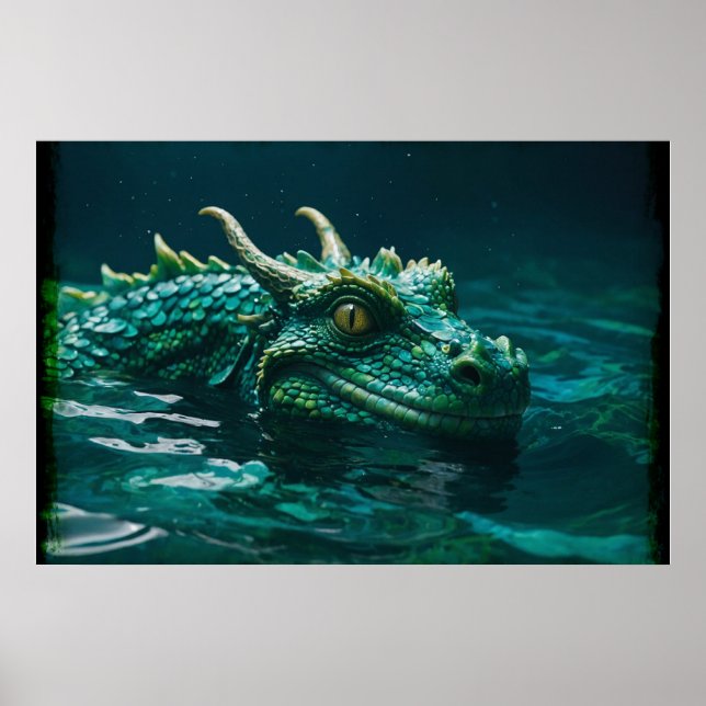 Poster L'art du Dragon d'Eau (Devant)