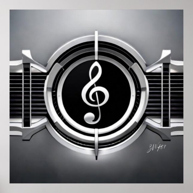 Poster L'art du Treble (Devant)