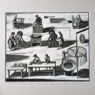 Poster L'art et le mystère de la fabrication de la cire e