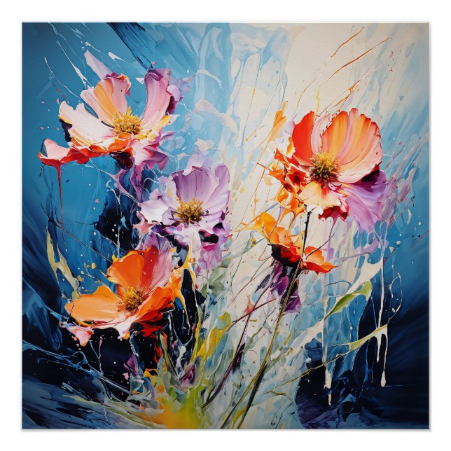 Poster L'art floral (Devant)