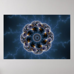 Poster L'art fractal à la galle