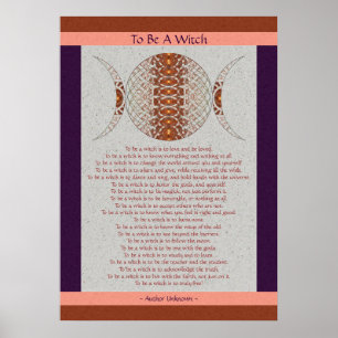 Poster L'art fractal de la lune triple