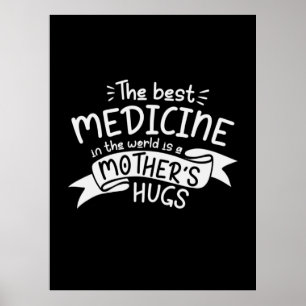 Poster L'art maternel est le meilleur médicament