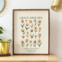 l'art mural floral chrétien abonde en grâce