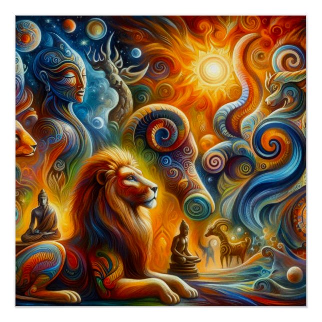 Poster L'art spirituel (Devant)