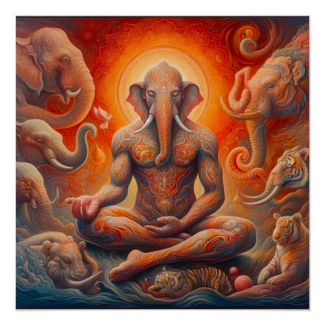 Poster L'art spirituel (Devant)