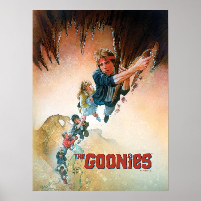 Poster L'Art Théâtral De La Grotte Des Goonies (Devant)
