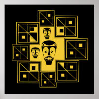 L'art tribal africain Abstrait