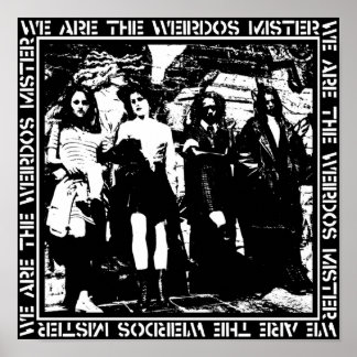 POSTER L'ARTISANAT QUE NOUS SOMMES LE MISTRE WEIRDOS