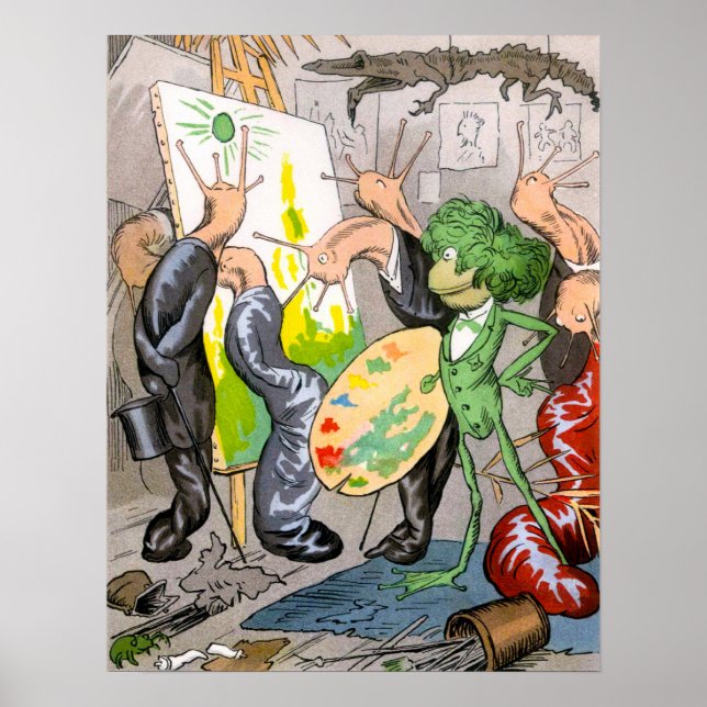 Poster L'artiste (Devant)