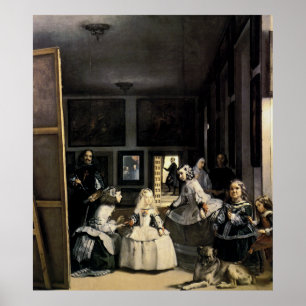 Poster Las Meninas by Velasquez