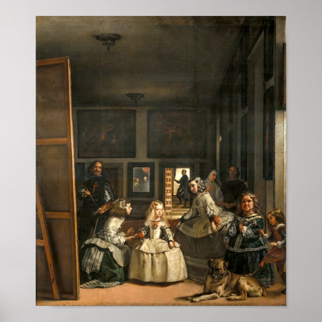 Poster Las Meninas | Diego Velá zquez | (Devant)