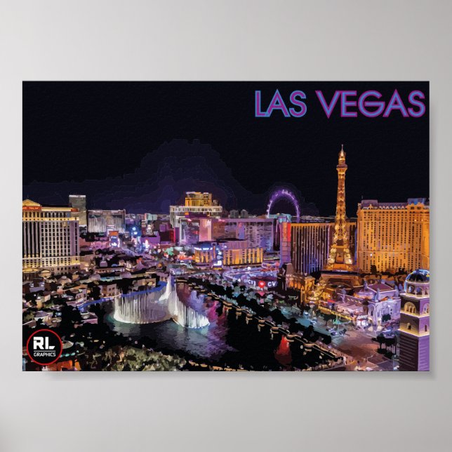 Poster Las Vegas (Devant)