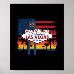 Poster Las Vegas Hommes Femmes Las Vegas