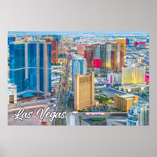 Poster Las Vegas, Nevada, USA (Devant)