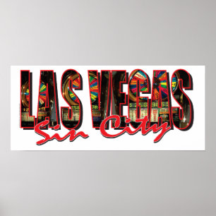Poster Las Vegas Sin City