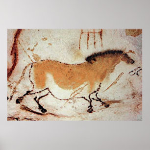 Poster Lascaux Caves Peinture /