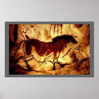 Poster Lascaux Horse