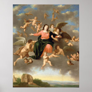 Poster L'ascension de la Vierge