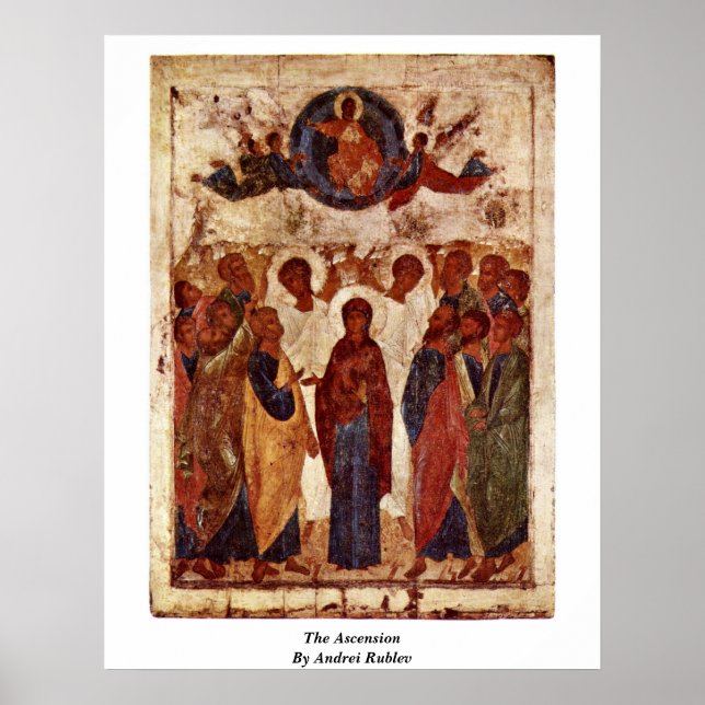 Poster L'Ascension Par Andrei Rublev (Devant)