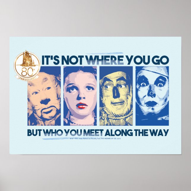 Poster L'Assistant D'Oz™ | Qui Vous Rencontrez En Chemin (Devant)